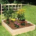 Riverstone Industries Riverstone Industries RGB-4411-TEden Garden Bed With Trellis RGB-4411-T